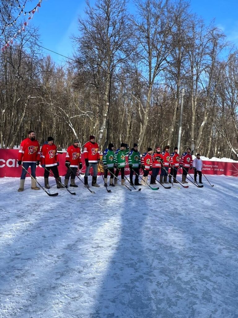 Турнир по хоккею в валенках прошёл в Рязани