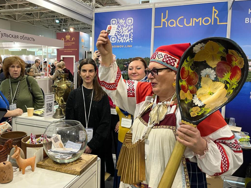 Рязанская область принимает участие в международной туристической выставке «Интурмаркет-2024»