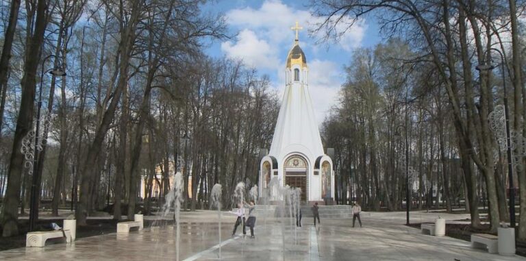Новый фонтан запустят в Рязани в Кремлёвском сквере