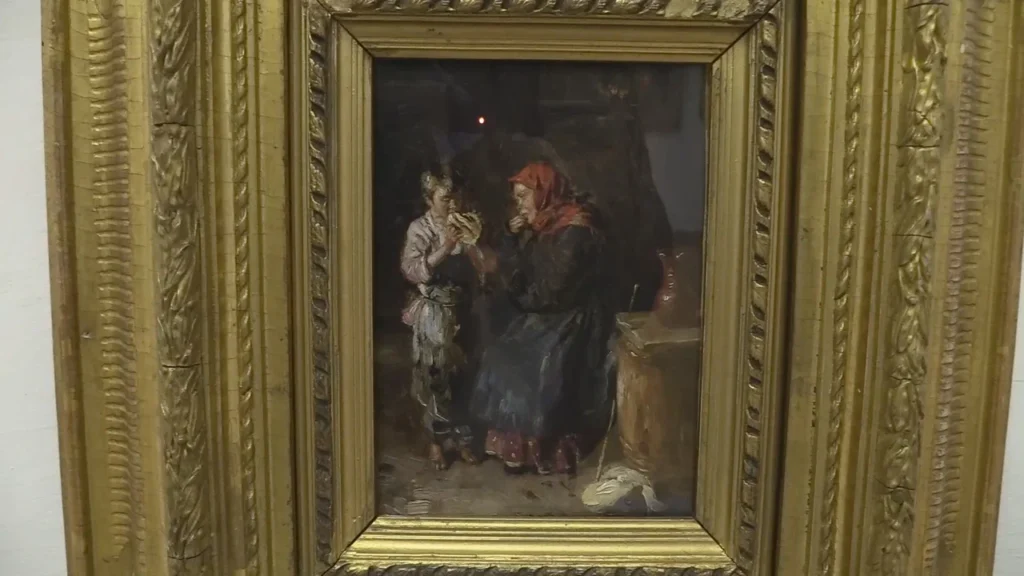 Картина «Свидание» художника Маковского представлена в коллекции Рязанского художественного музея