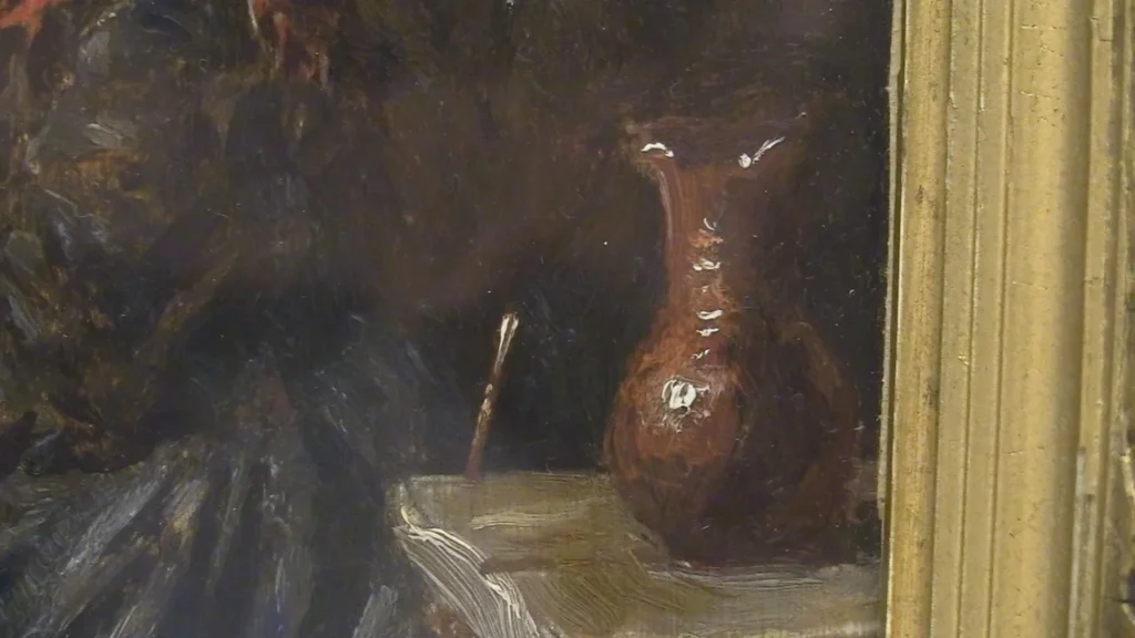 Картина «Свидание» художника Маковского представлена в коллекции Рязанского художественного музея
