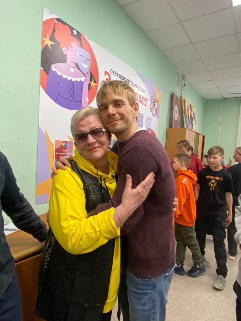 Артист Илья Малаков встретился с воспитанниками рязанского образцового театра-студия "Экспромт"