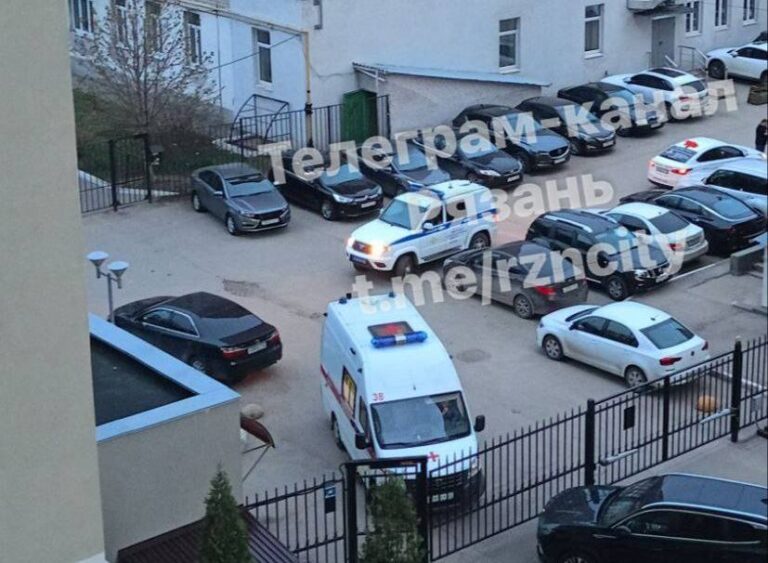 Скорую помощь и полицию заметили в центре Рязани