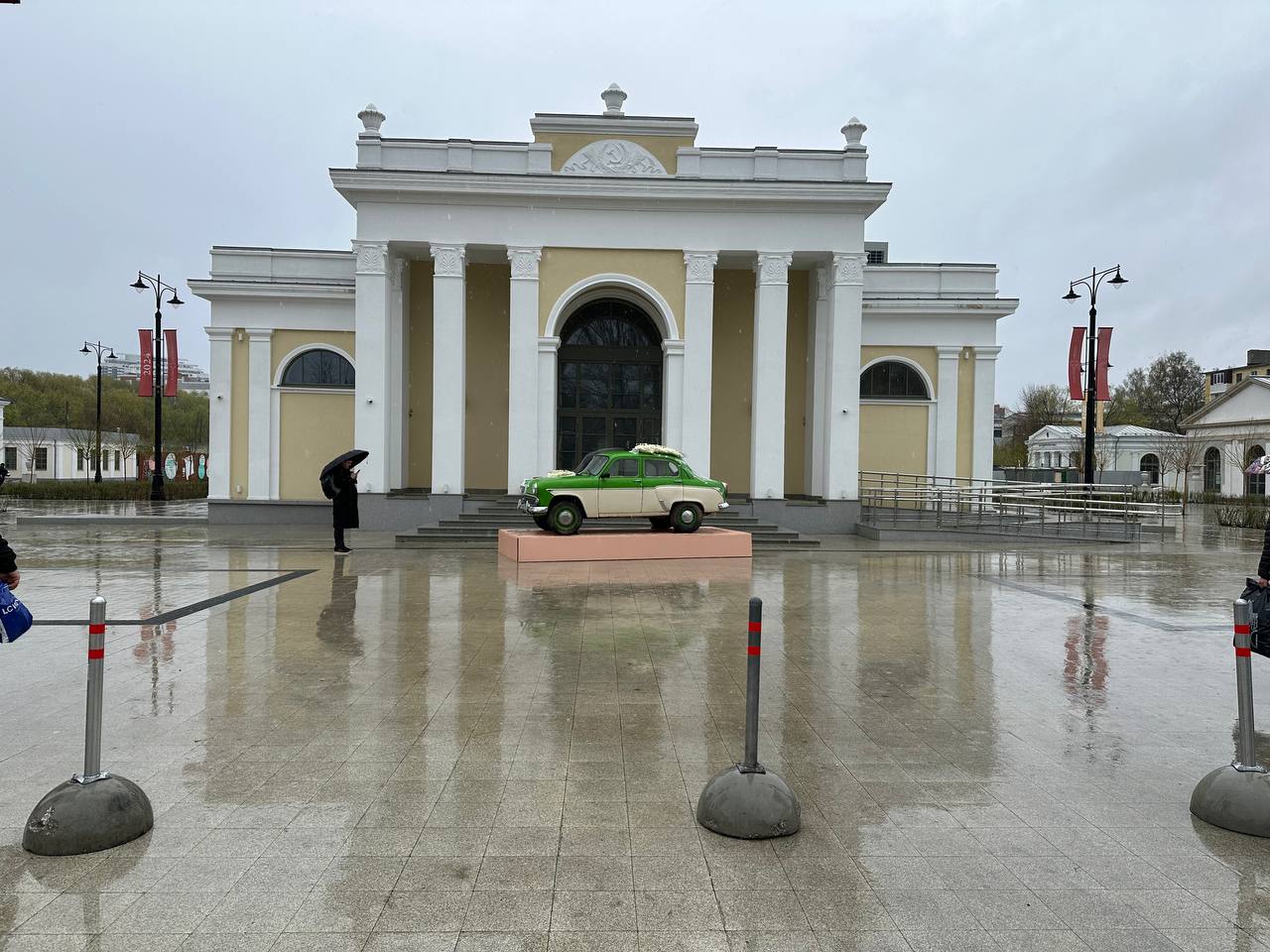 В Рязани продолжается благоустройство Торгового городка