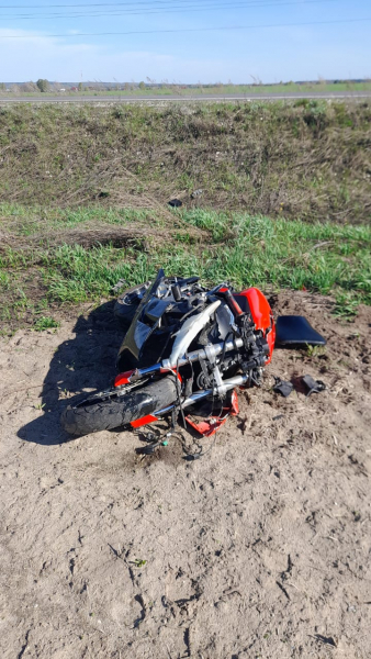 В Касимовском районе в аварии пострадал мотоциклист