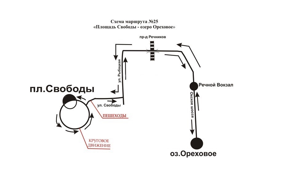 С 1 июня в Рязани до Орехового озера начнёт ходить автобус