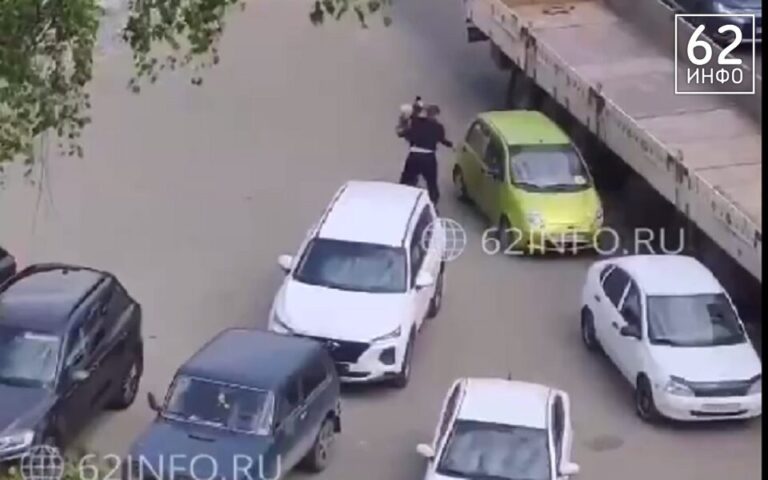 В Рязани водитель грузовика ударил пожилого мужчину