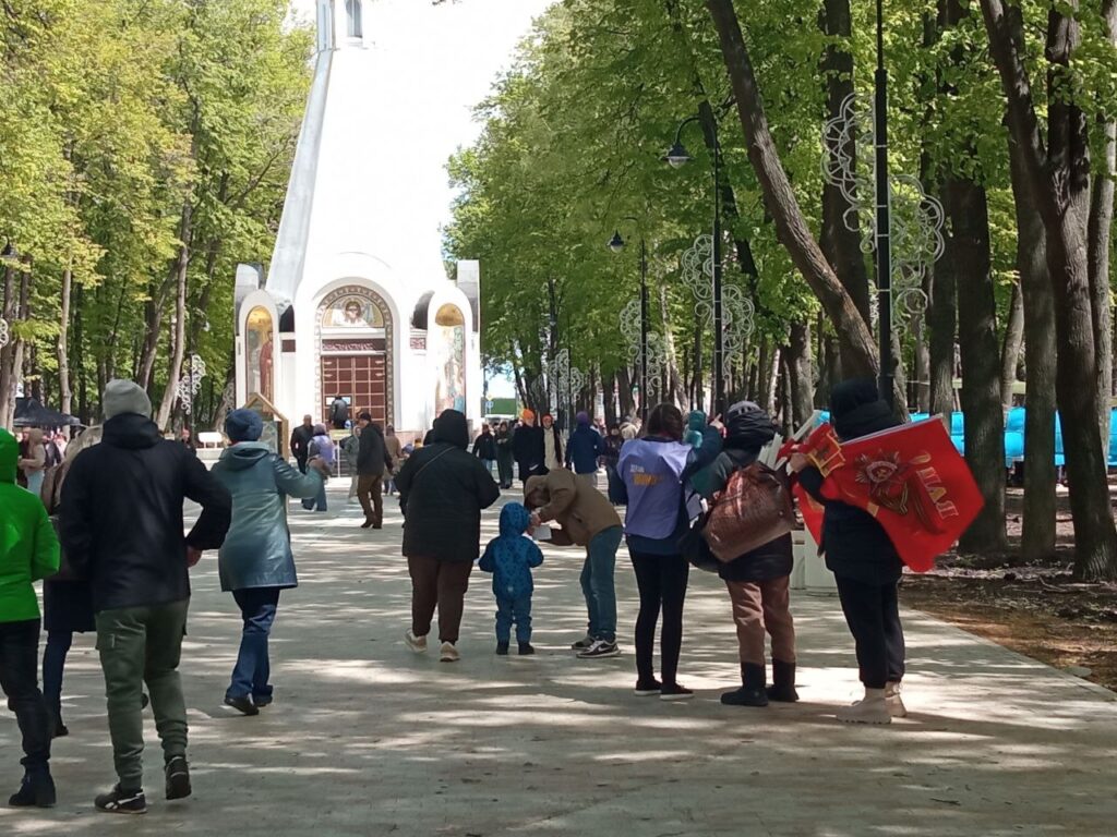 Рязанцы посетили «Парк Победы»