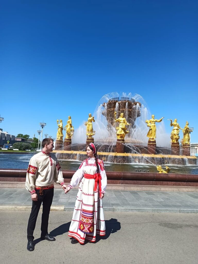Еще одна пара из Рязанской области обручилась на Всероссийском свадебном фестивале