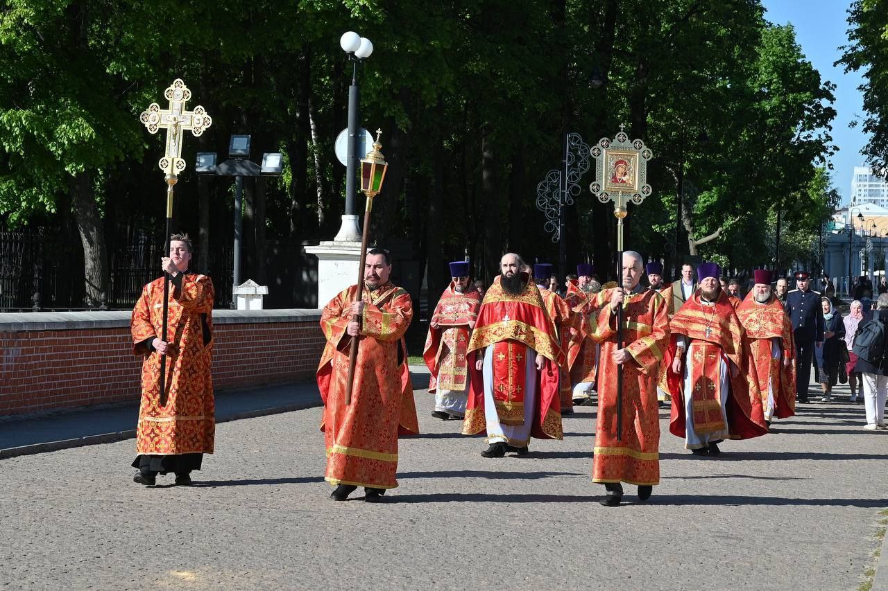 В Рязань прибыла святыня — московский список Казанской иконы Божией Матери