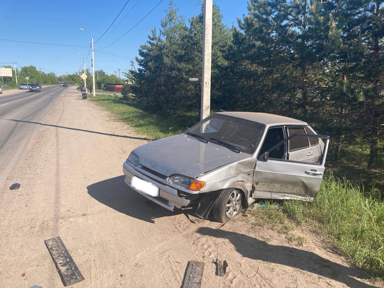 Мотоциклист погиб в результате ДТП в Полянах