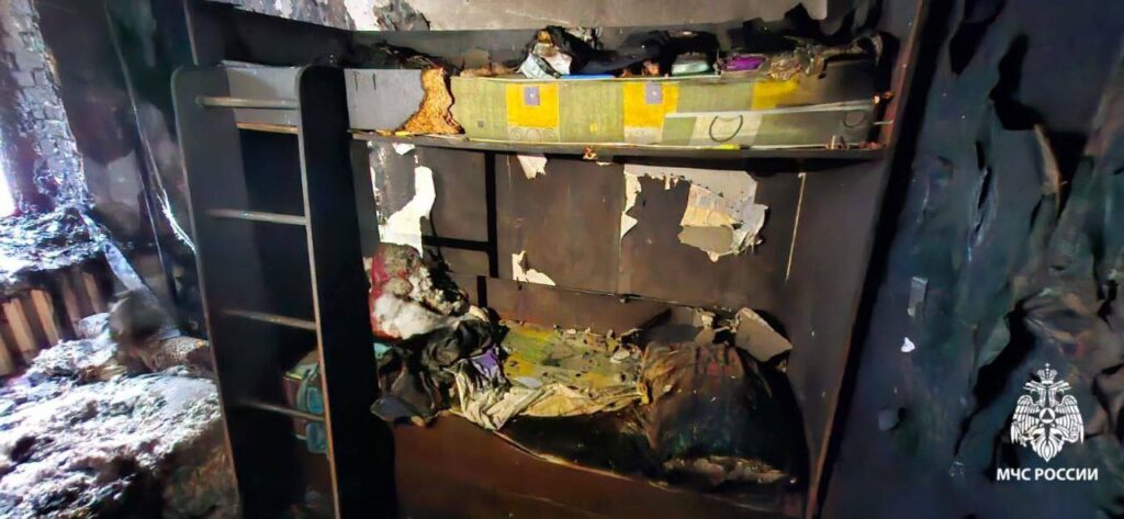 В Рязани из-за детской шалости загорелись две квартиры