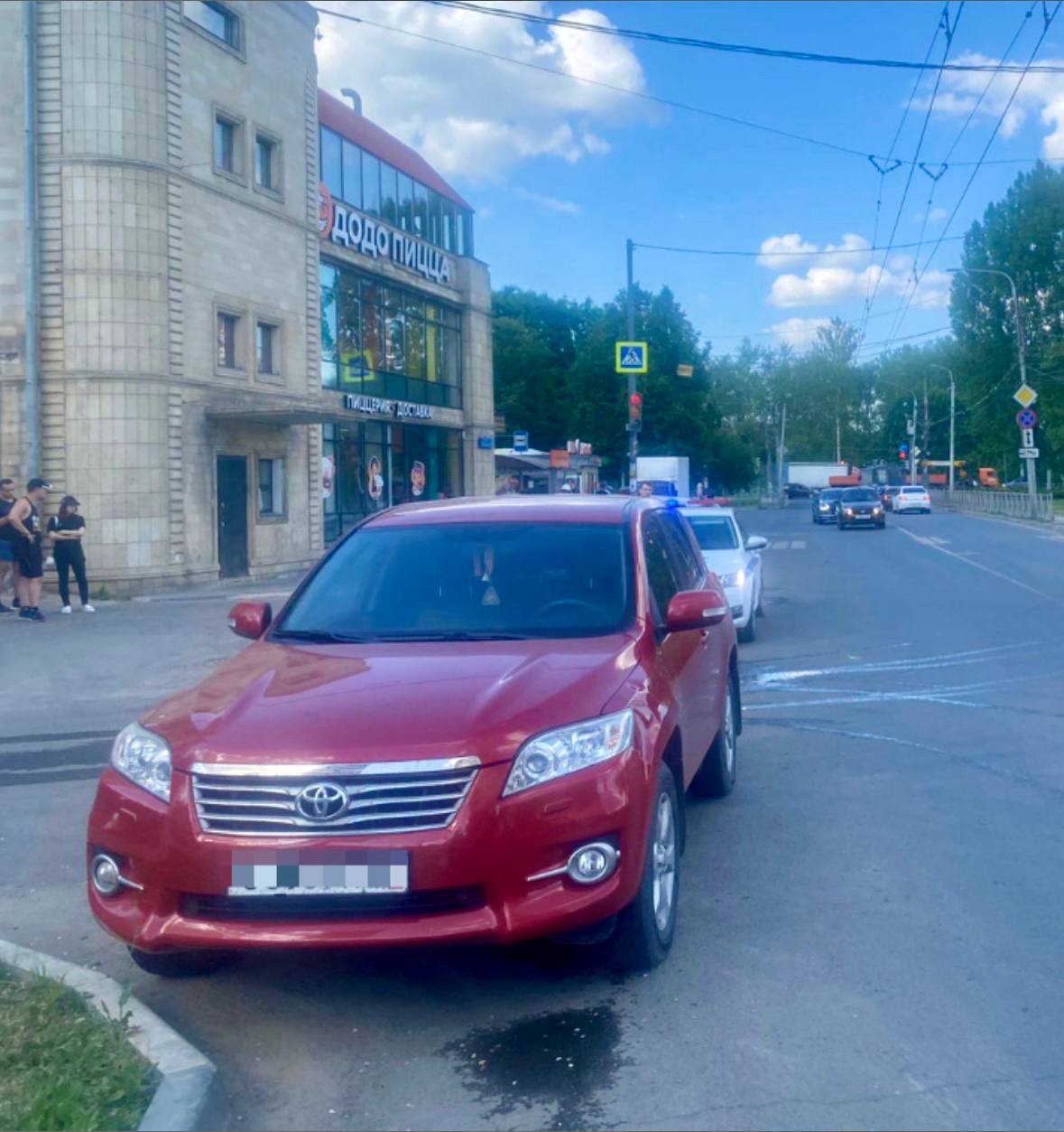 В Рязани сбили семилетнего ребенка