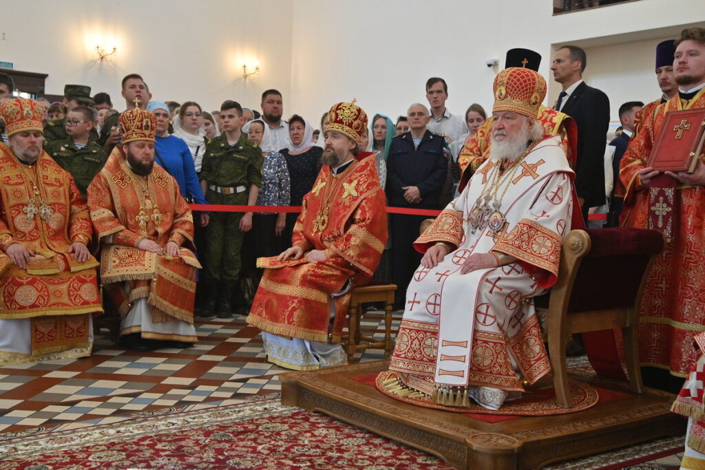 Губернатор Павел Малков принял участие в освящении храма Покрова Пресвятой Богородицы в Рязани