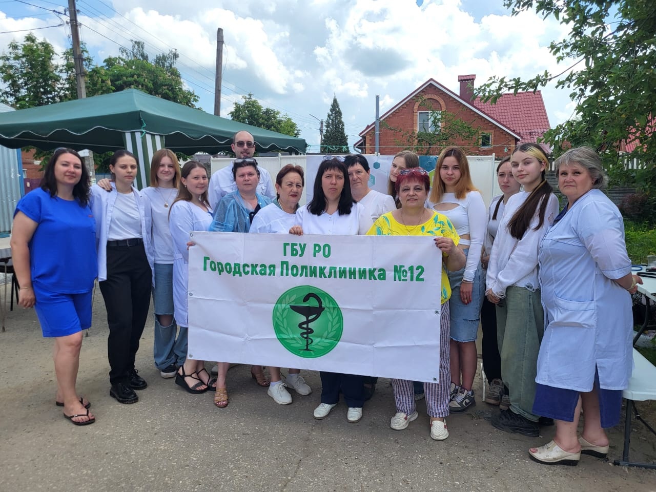 В Рязани медики провели диспансеризацию в формате «поликлиника у дома»