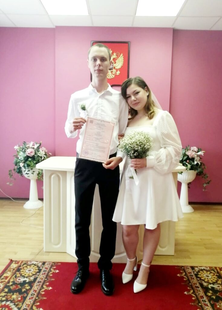 Рязанский загс показал свадьбы начала июня