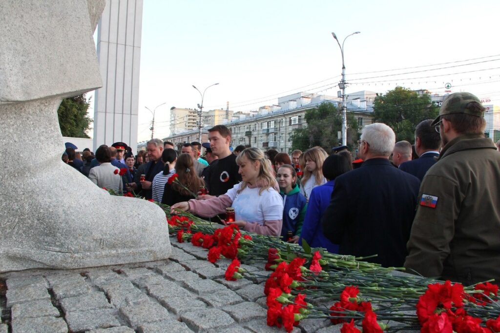 В Рязани состоялась традиционная акция «Свеча памяти»