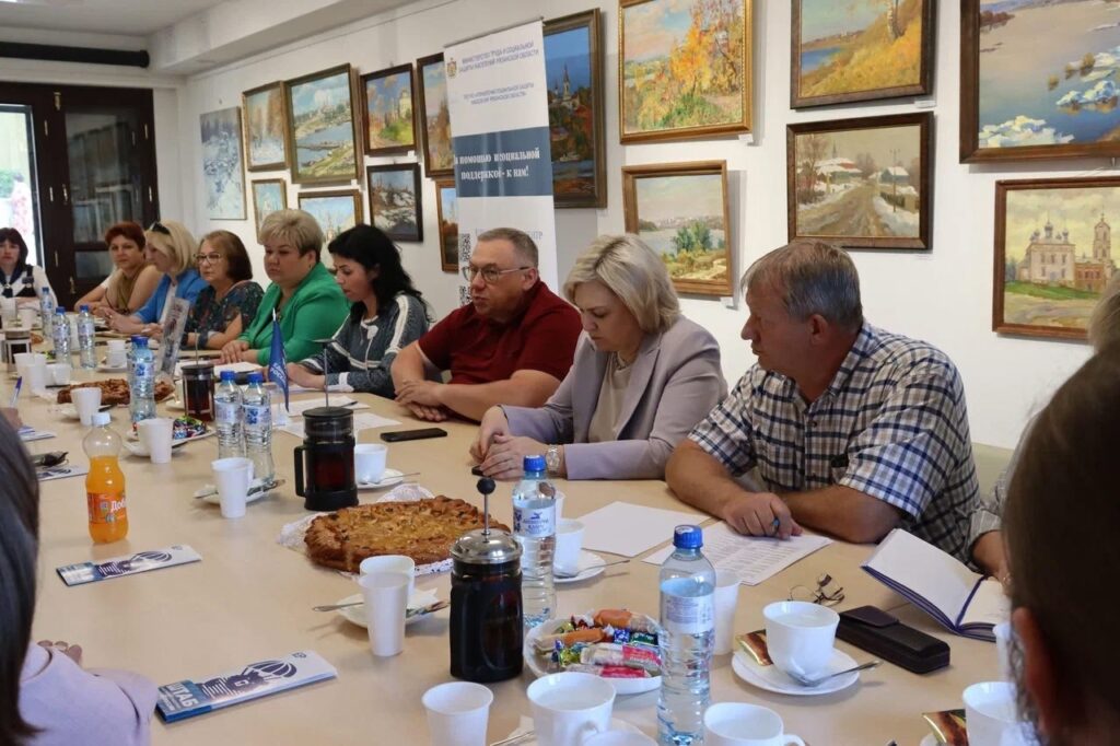 В Касимове прошла традиционная встреча с членами семей участников СВО