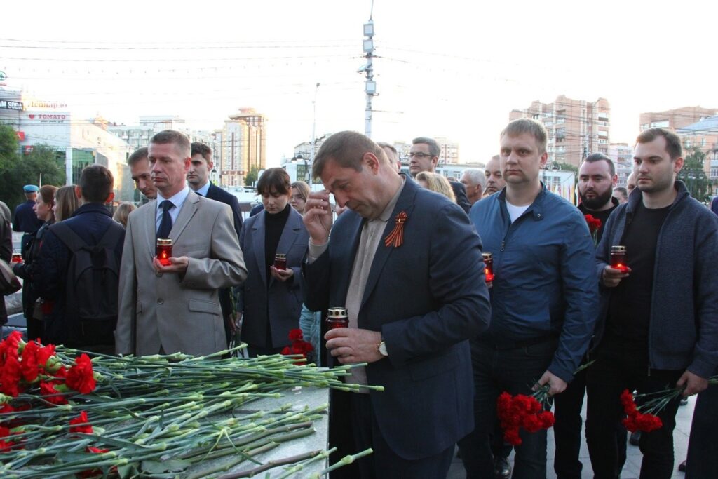 В Рязани состоялась традиционная акция «Свеча памяти»