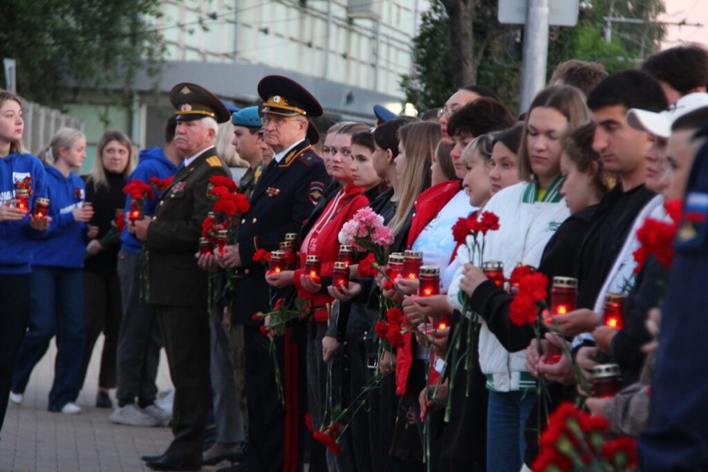 В Рязани состоялась традиционная акция «Свеча памяти»