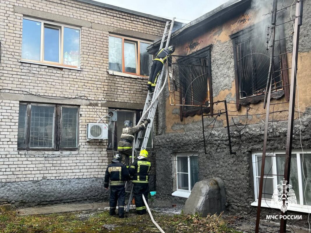 В Рязани на пожаре пострадали две женщины