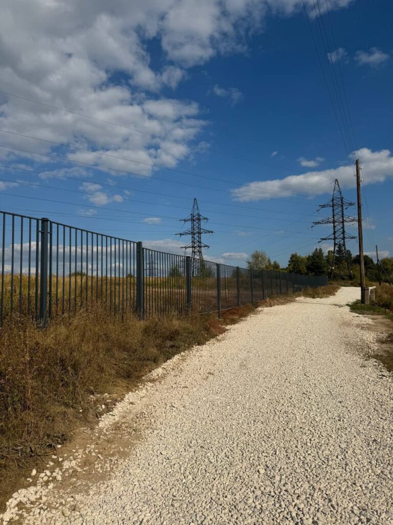 В Соколовке построили новую дорогу