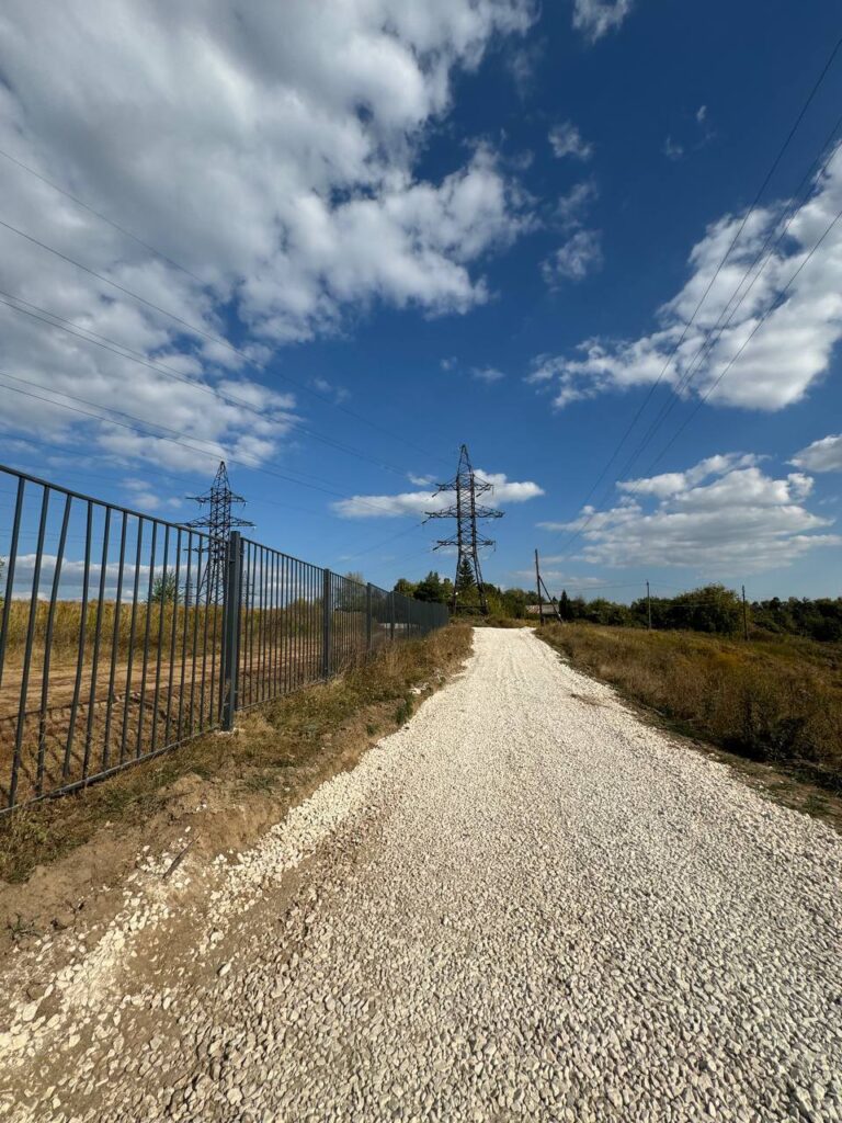 В Соколовке построили новую дорогу