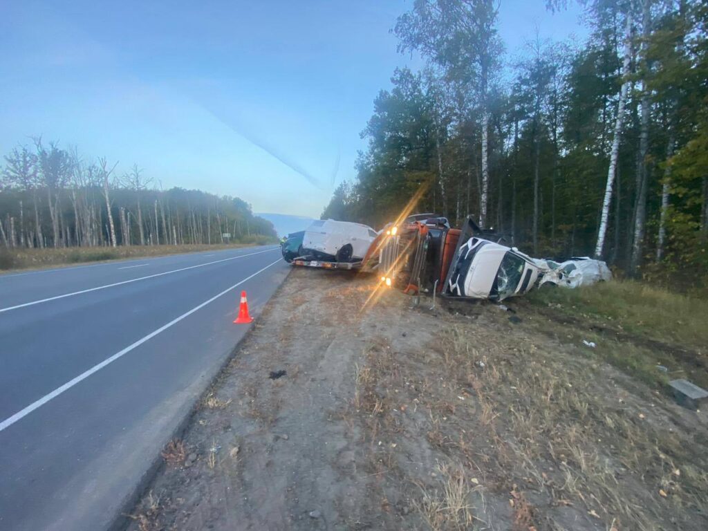 В Шацком районе перевернулся автовоз. Водитель погиб