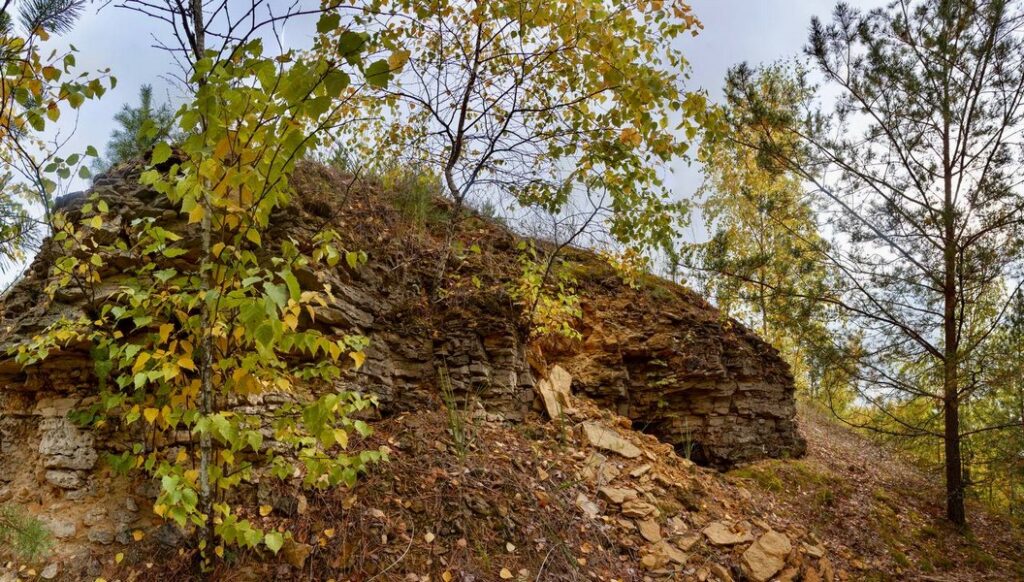 Рязанский фотограф показал Щербатовские каменоломни в Касимовском районе