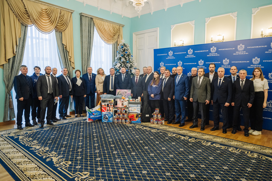 Депутаты областной Думы исполнили новогодние желания юных рязанцев В 2024 году акция проходит с 5 по 29 декабря.