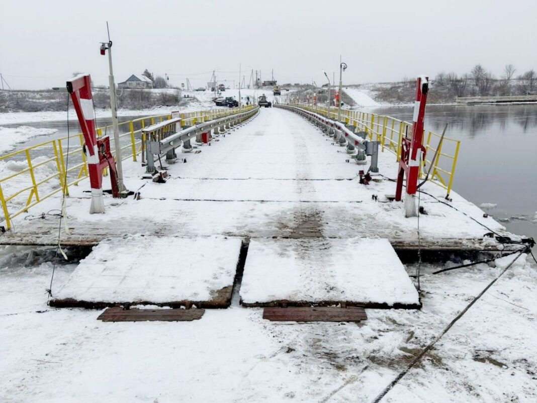 понтонный мост спас
