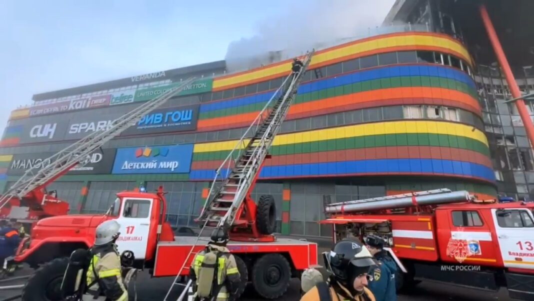 пожар в ТЦ Алания Моллл