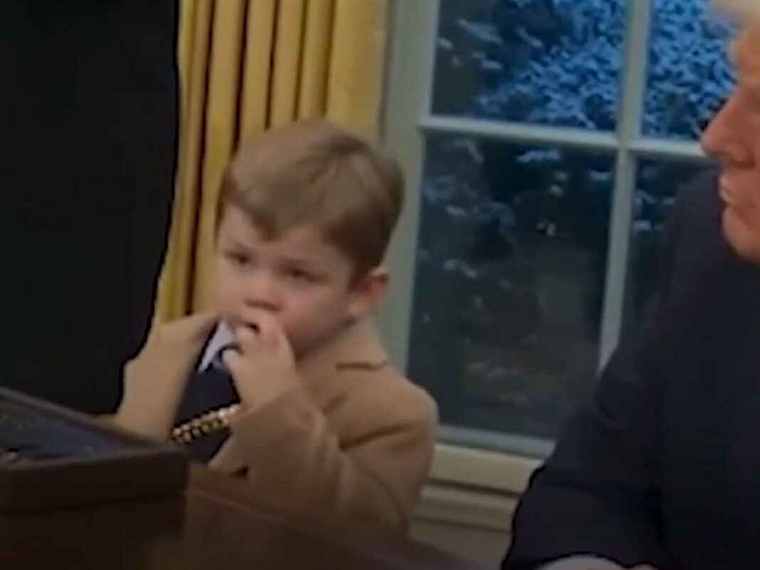 сын Маска в овальном кабинете