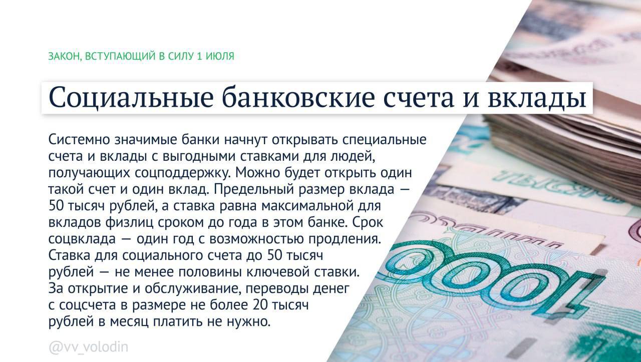 Володин рассказал, какие законы вступают в силу в июле 2025 года Среди инициатив — дополнительные меры по защите граждан от мошенников, усиление контроля за мигрантами и деятельностью иноагентов
