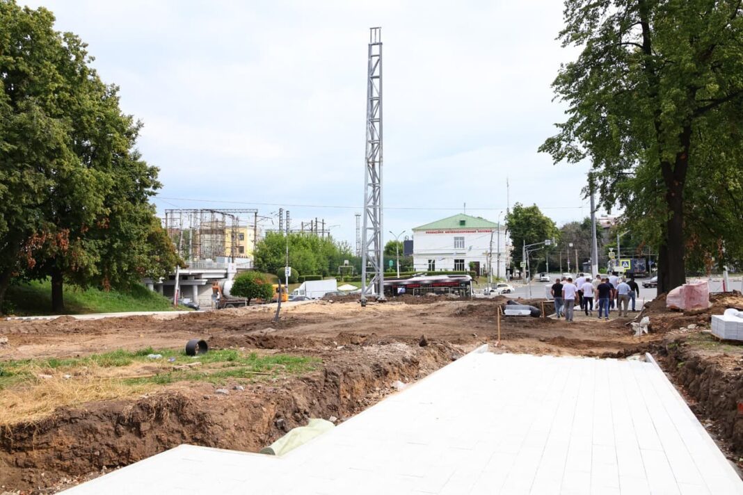 благоустройство сквера Трудовой доблести-min