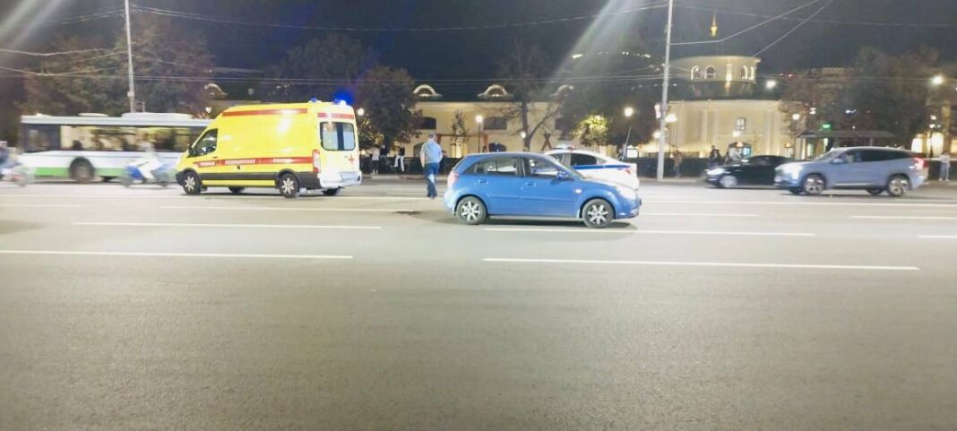 ДТП на площади Ленина в Рязани