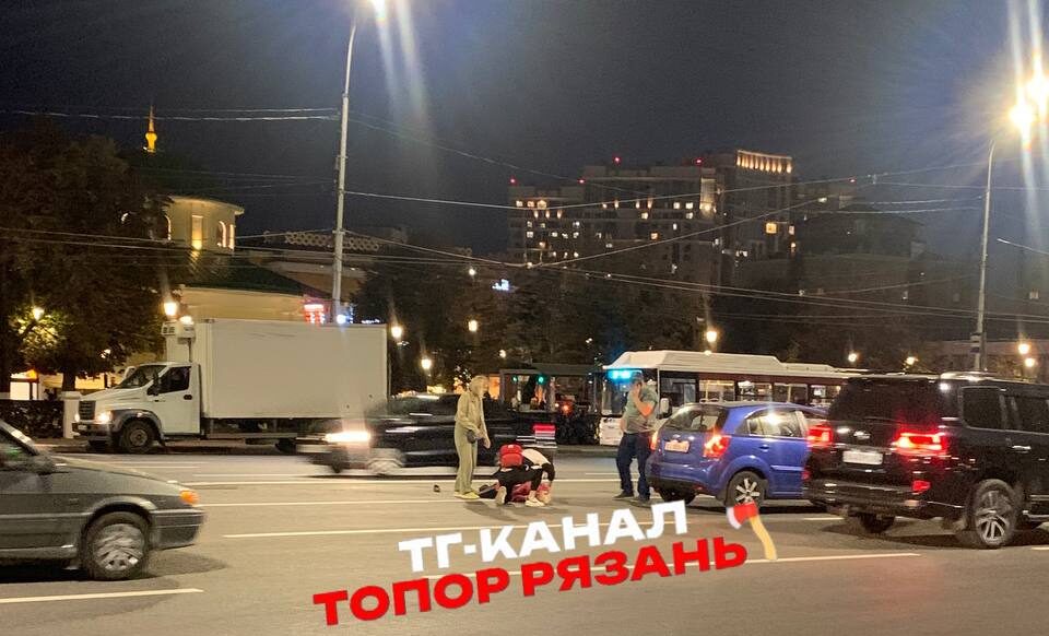 сбили человека площадь Ленина
