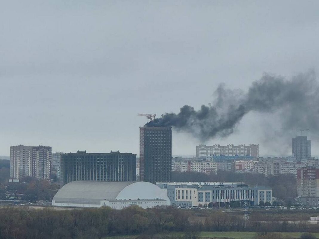пожар в новостройке
