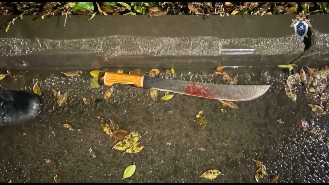 Арестован мужчина, напавший на бывшую жену и её сожителя с мачете