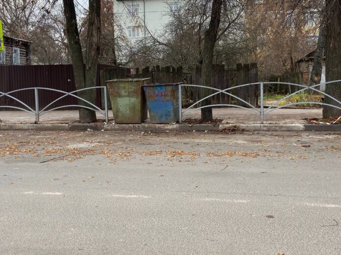 убрали мусор